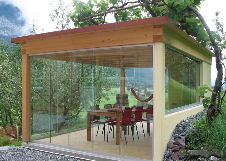 Balkonschiebewände - Glas Höfler